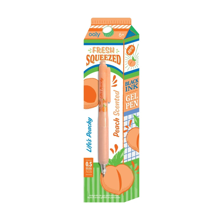 Fresh Squeezed Black Ink Scented Gel Pens-Stationary-Podos Boutique, a Women's Fashion Boutique Located in Calera, AL