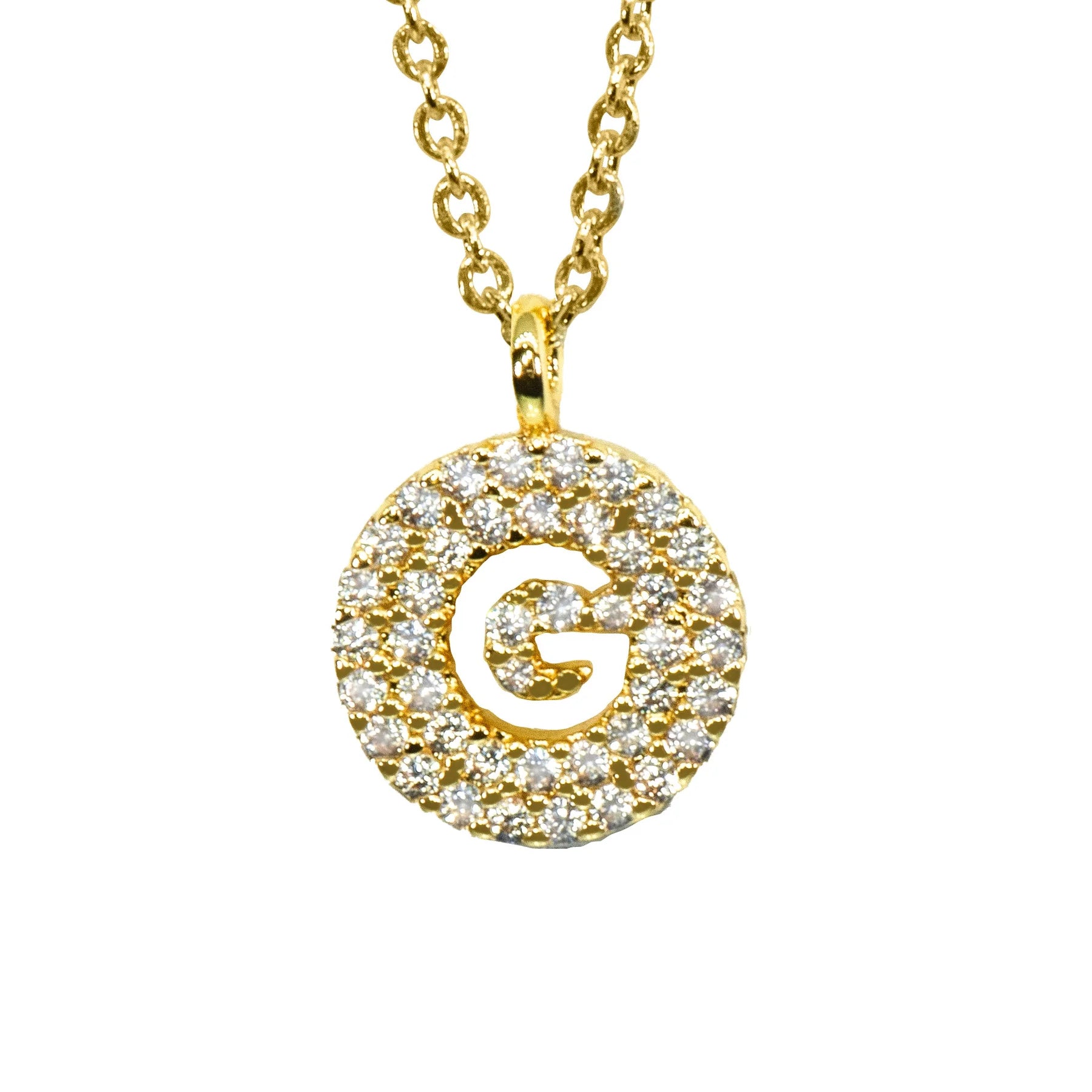 Maya J Love Letter Initial Necklace-Jewelry-Podos Boutique, a Women's Fashion Boutique Located in Calera, AL