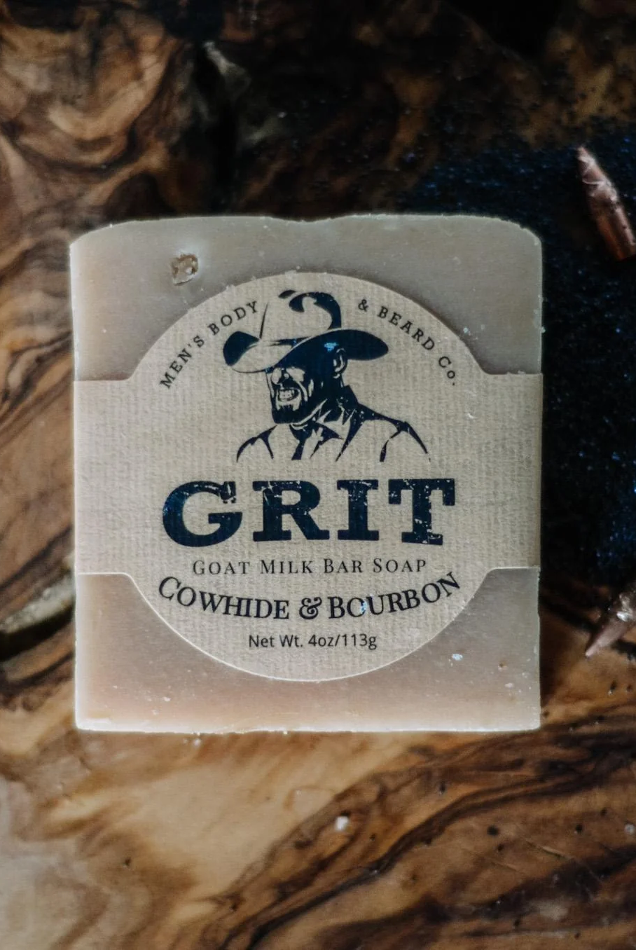 FF Grit Manly Man Goat Soap-Beauty & Bath-Podos Boutique, a Women's Fashion Boutique Located in Calera, AL