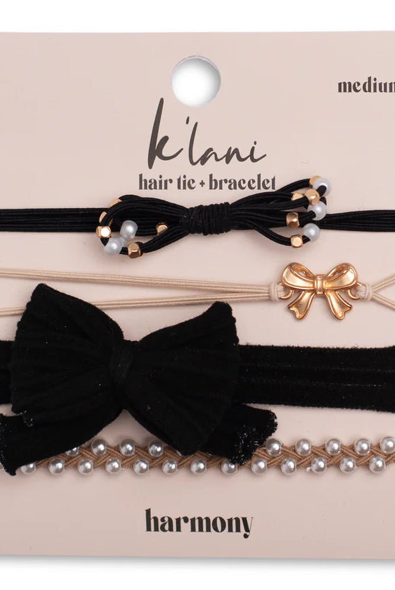 K'Lani Hair Tie Bracelets-Podos Boutique, a Women's Fashion Boutique Located in Calera, AL