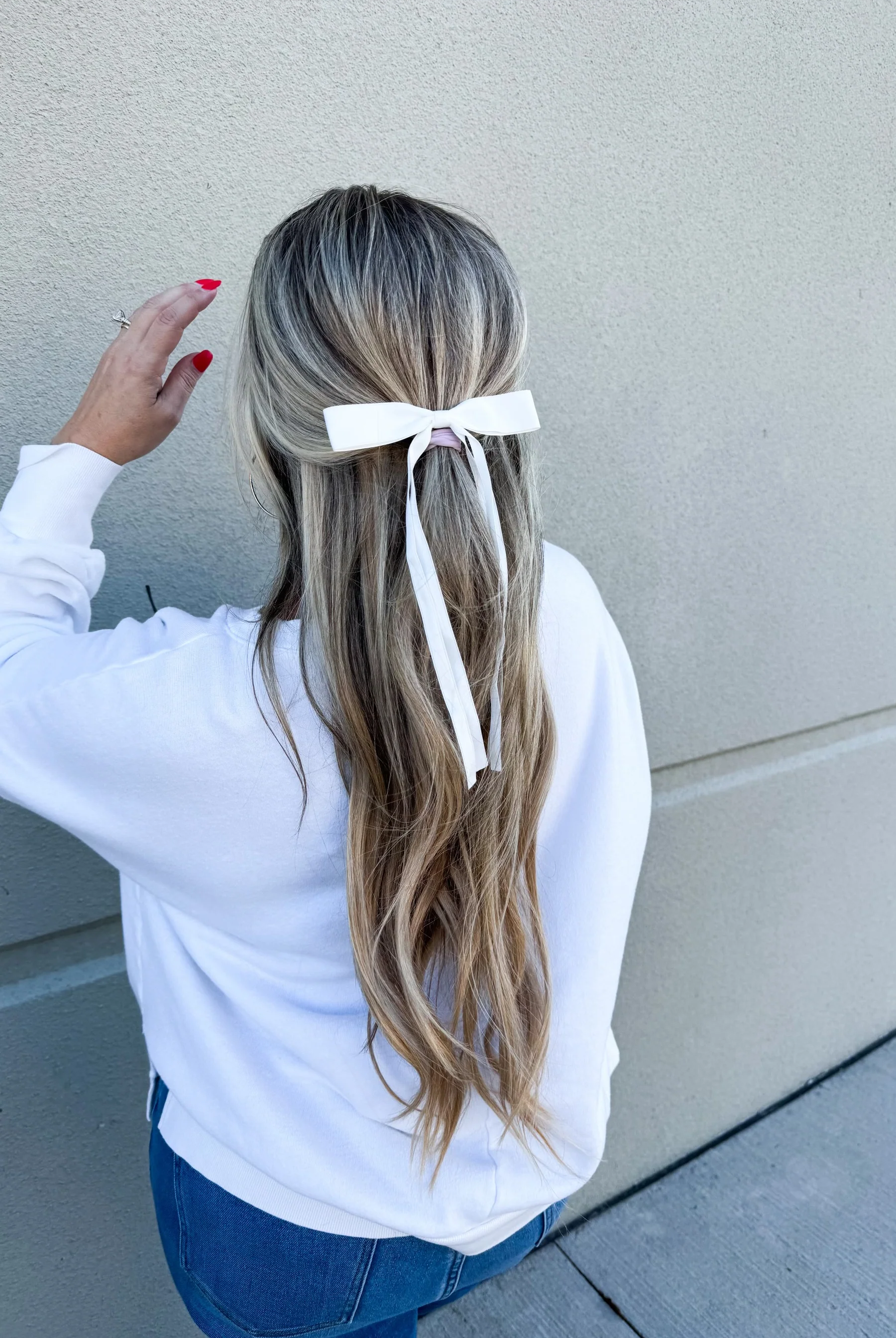 Hair Ribbons Clips-Hair Accessories-Podos Boutique, a Women's Fashion Boutique Located in Calera, AL