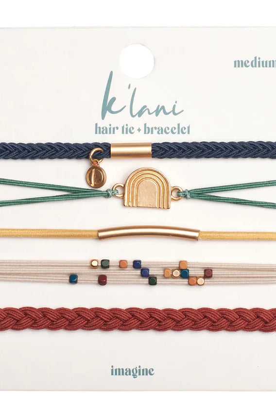 K'Lani Hair Tie Bracelets-Podos Boutique, a Women's Fashion Boutique Located in Calera, AL