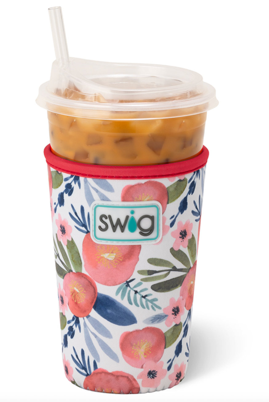 Swig Iced Coolie Medium 22-28oz-Drinkware-Podos Boutique, a Women's Fashion Boutique Located in Calera, AL