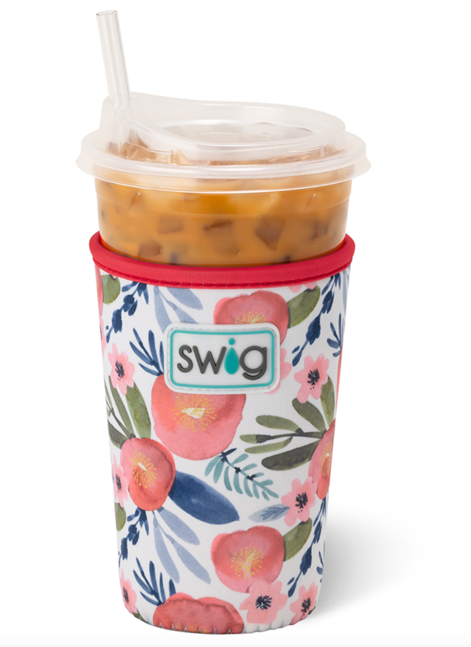 Swig Iced Coolie Medium 22-28oz-Drinkware-Podos Boutique, a Women's Fashion Boutique Located in Calera, AL