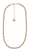 AC's Bead & Gold Necklace-Necklaces-Podos Boutique, a Women's Fashion Boutique Located in Calera, AL