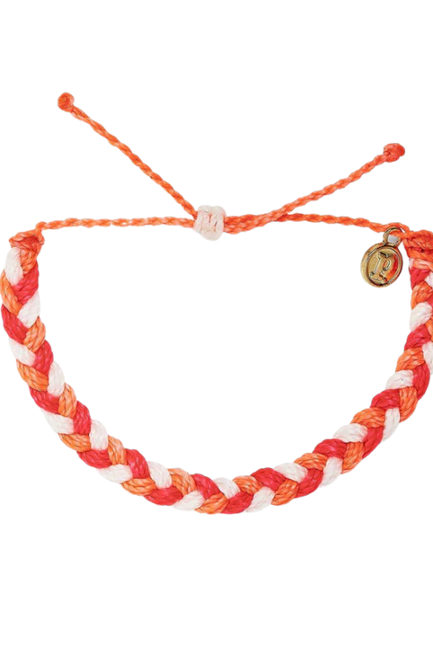 PV Thick Braid Bracelet-Bracelets-Podos Boutique, a Women's Fashion Boutique Located in Calera, AL
