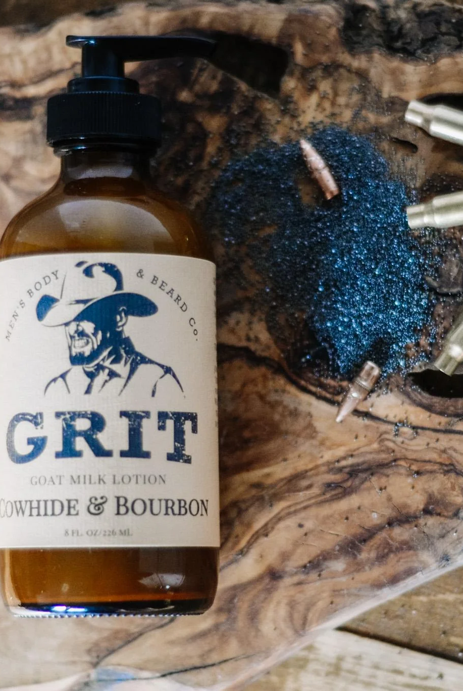 FF GRIT Manly Man Goat LOTION-Beauty & Bath-Podos Boutique, a Women's Fashion Boutique Located in Calera, AL