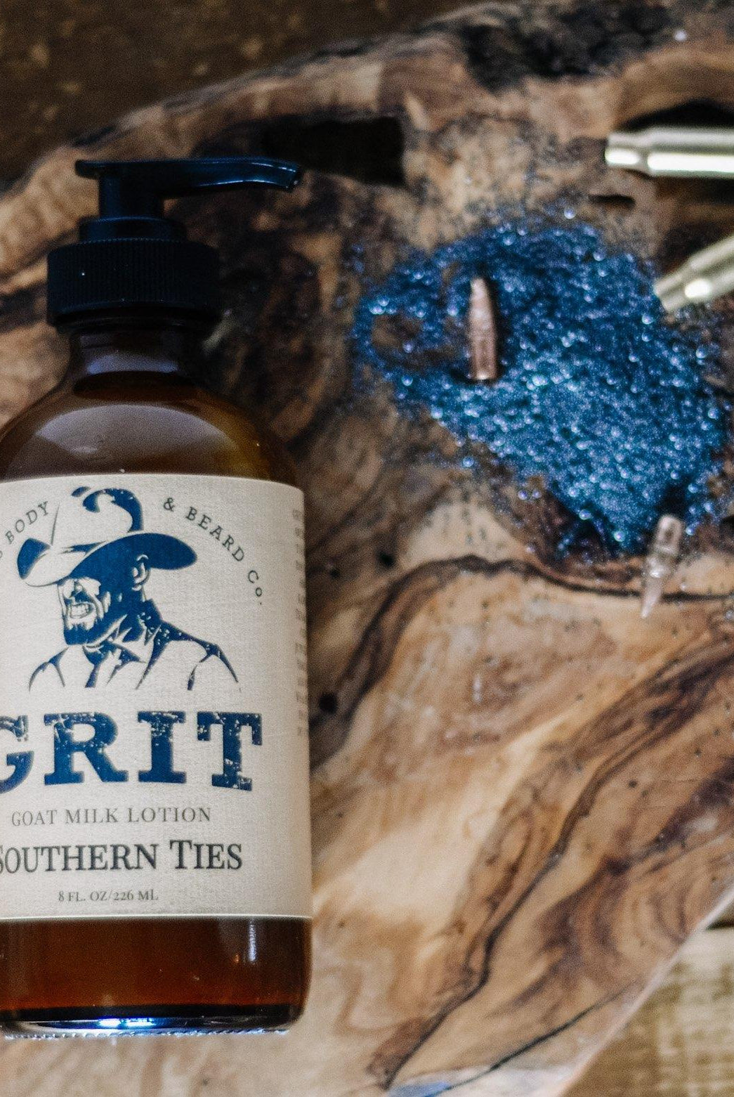 FF GRIT Manly Man Goat LOTION-Beauty & Bath-Podos Boutique, a Women's Fashion Boutique Located in Calera, AL