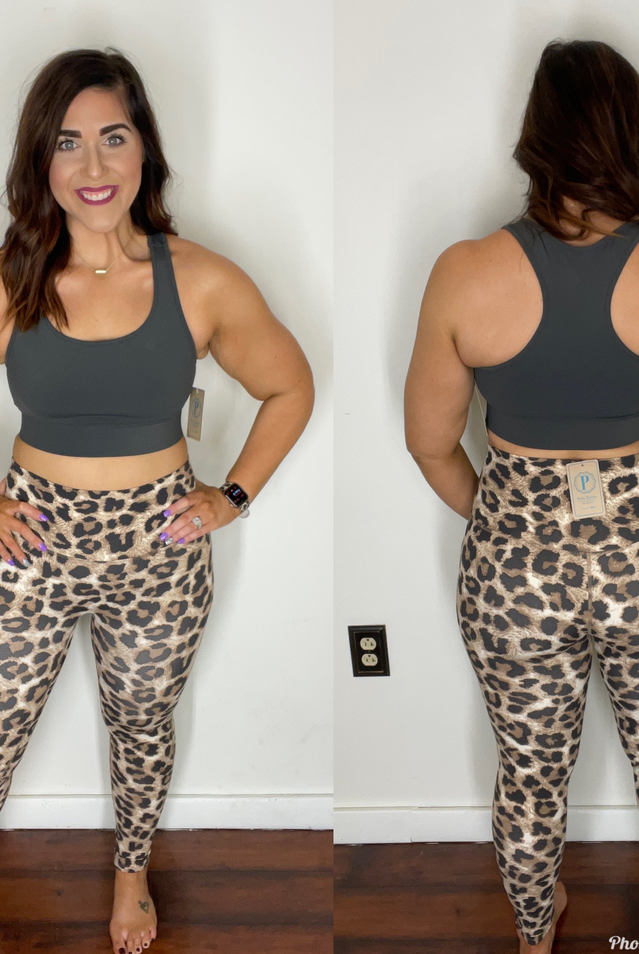 HR Leopard Leggings-Leggings-Podos Boutique, a Women's Fashion Boutique Located in Calera, AL