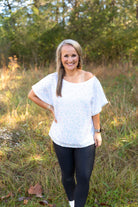 Boat Neck Sequin Top-Short Dresses-Podos Boutique, a Women's Fashion Boutique Located in Calera, AL