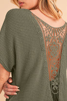 Lace Surprise Top-Podos Boutique, a Women's Fashion Boutique Located in Calera, AL