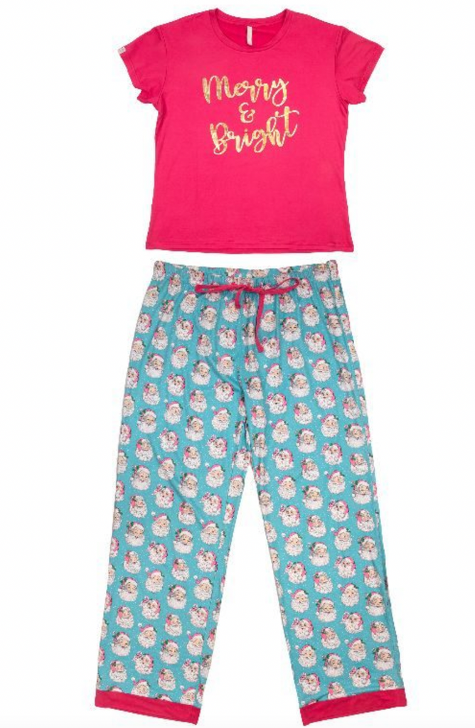 SS Pajama Set Bright-Lounge Wear-Podos Boutique, a Women's Fashion Boutique Located in Calera, AL