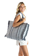 Black Bow Tote-Bags-Podos Boutique, a Women's Fashion Boutique Located in Calera, AL