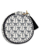 Black Bow Tassel Bag-Bags-Podos Boutique, a Women's Fashion Boutique Located in Calera, AL