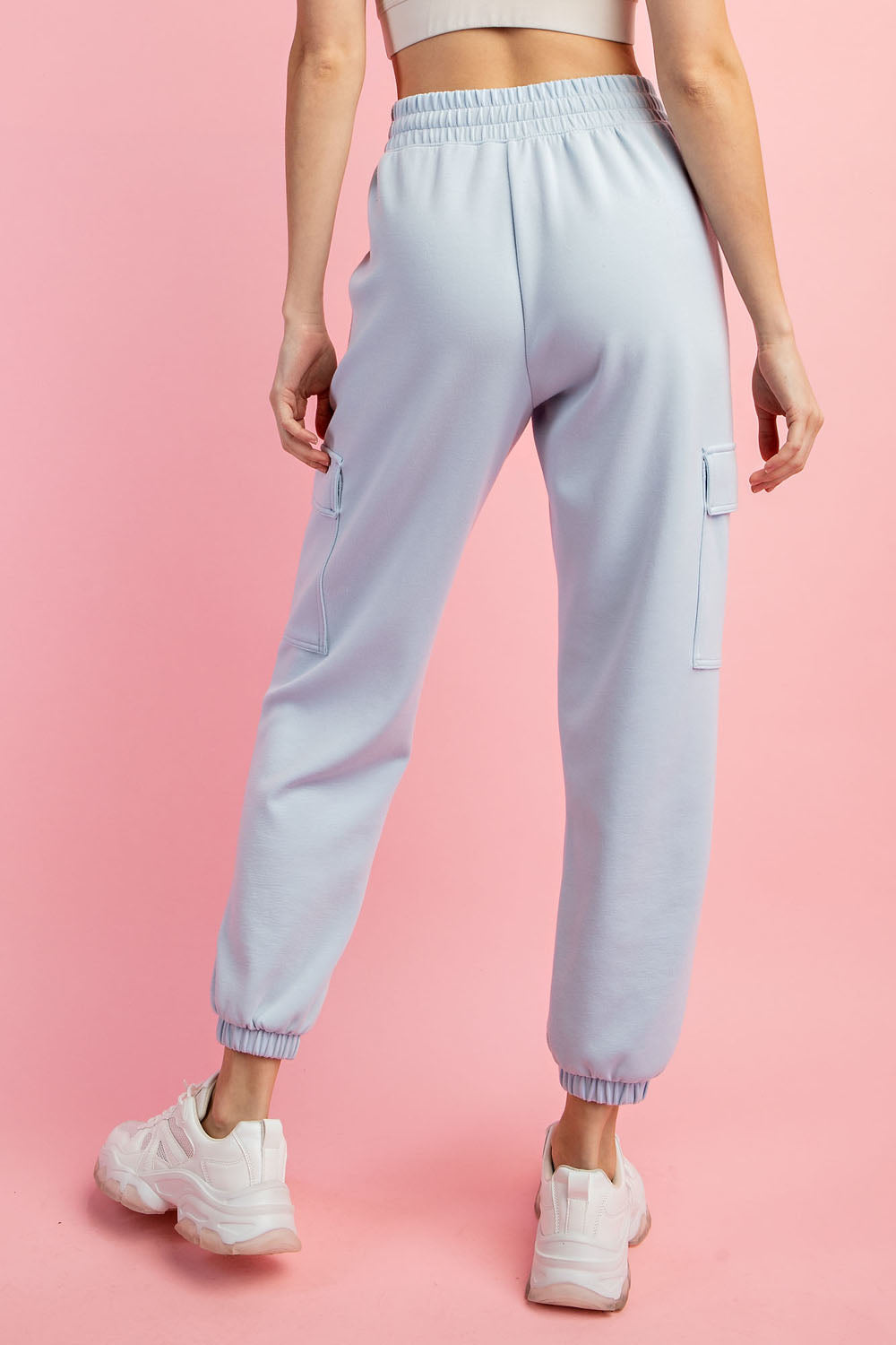 Scuba Cargo Jogger Pants-Clothing-Podos Boutique, a Women's Fashion Boutique Located in Calera, AL