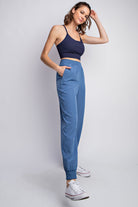 Oxford Dance Studio Mid Rise Jogger Pants-Joggers-Podos Boutique, a Women's Fashion Boutique Located in Calera, AL