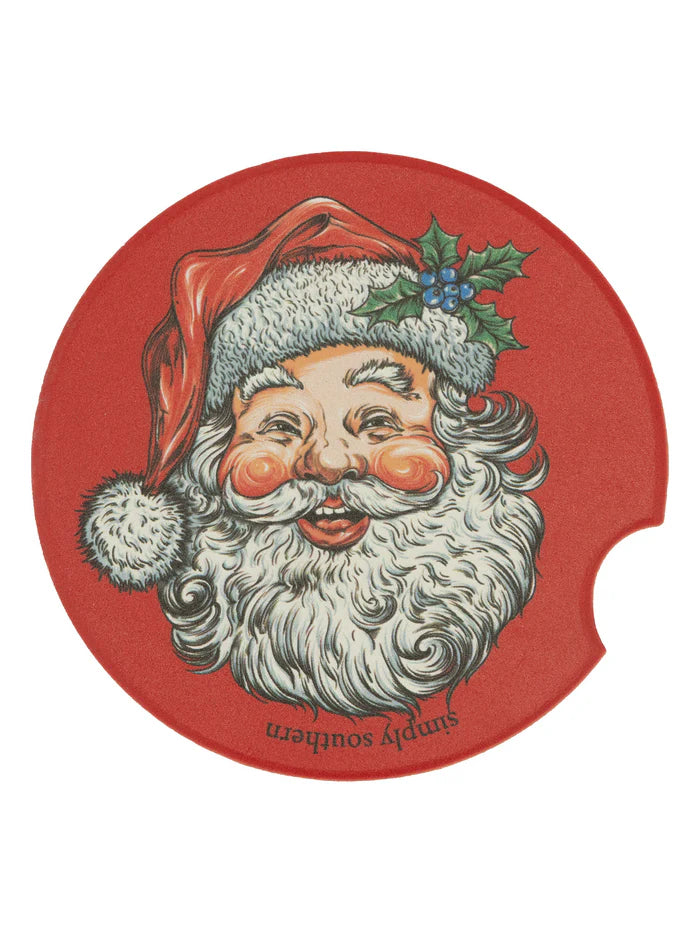 Simply Southern Holiday Car Coaster-Seasonal Home Goods-Podos Boutique, a Women's Fashion Boutique Located in Calera, AL