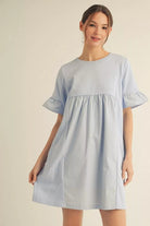 Ocean Breeze Dress 2-Short Dresses-Podos Boutique, a Women's Fashion Boutique Located in Calera, AL