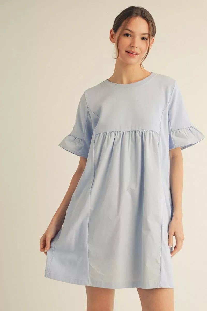 Ocean Breeze Dress 2-Short Dresses-Podos Boutique, a Women's Fashion Boutique Located in Calera, AL