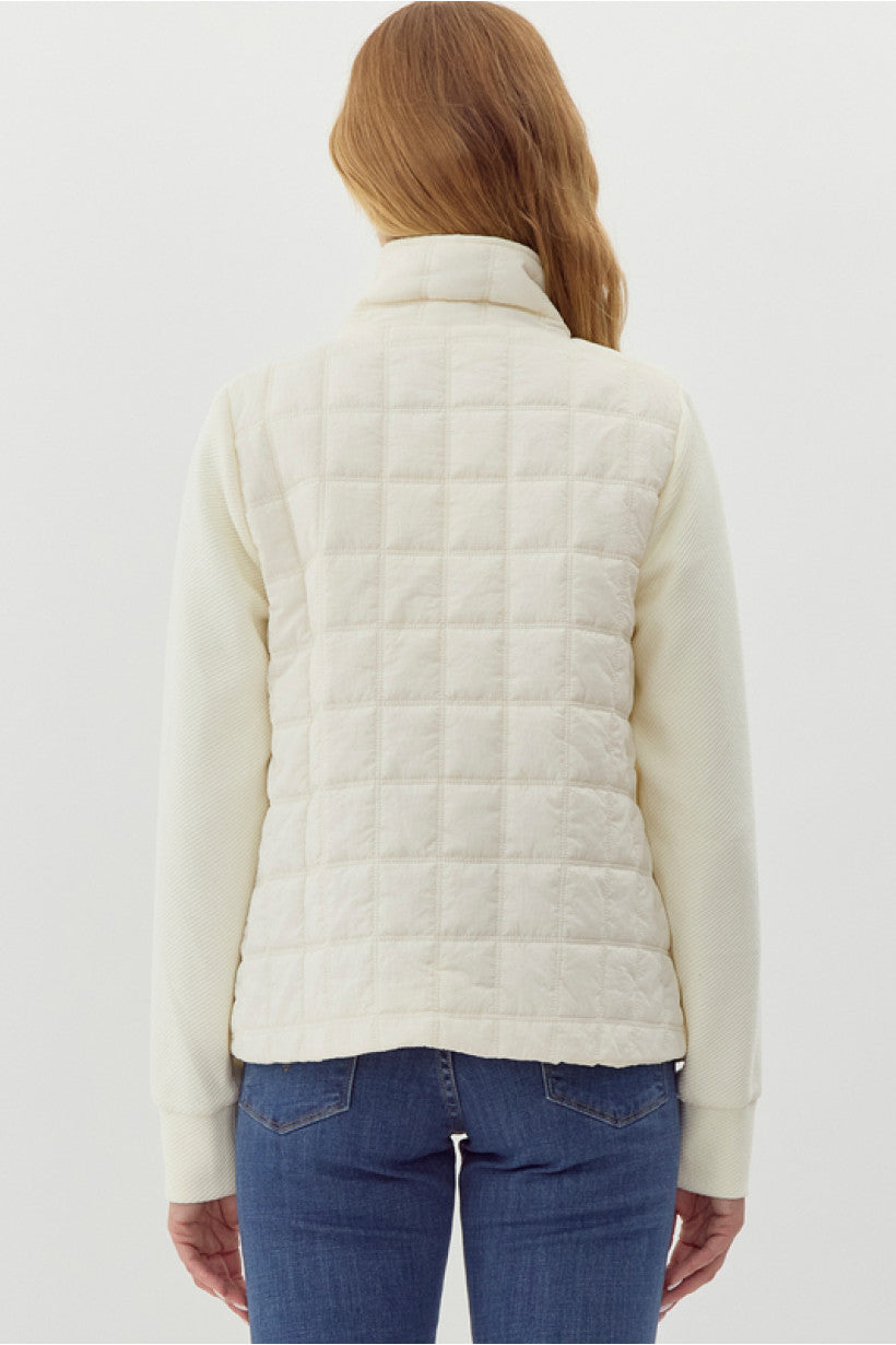 Mix It Up Jacket-Jackets-Podos Boutique, a Women's Fashion Boutique Located in Calera, AL