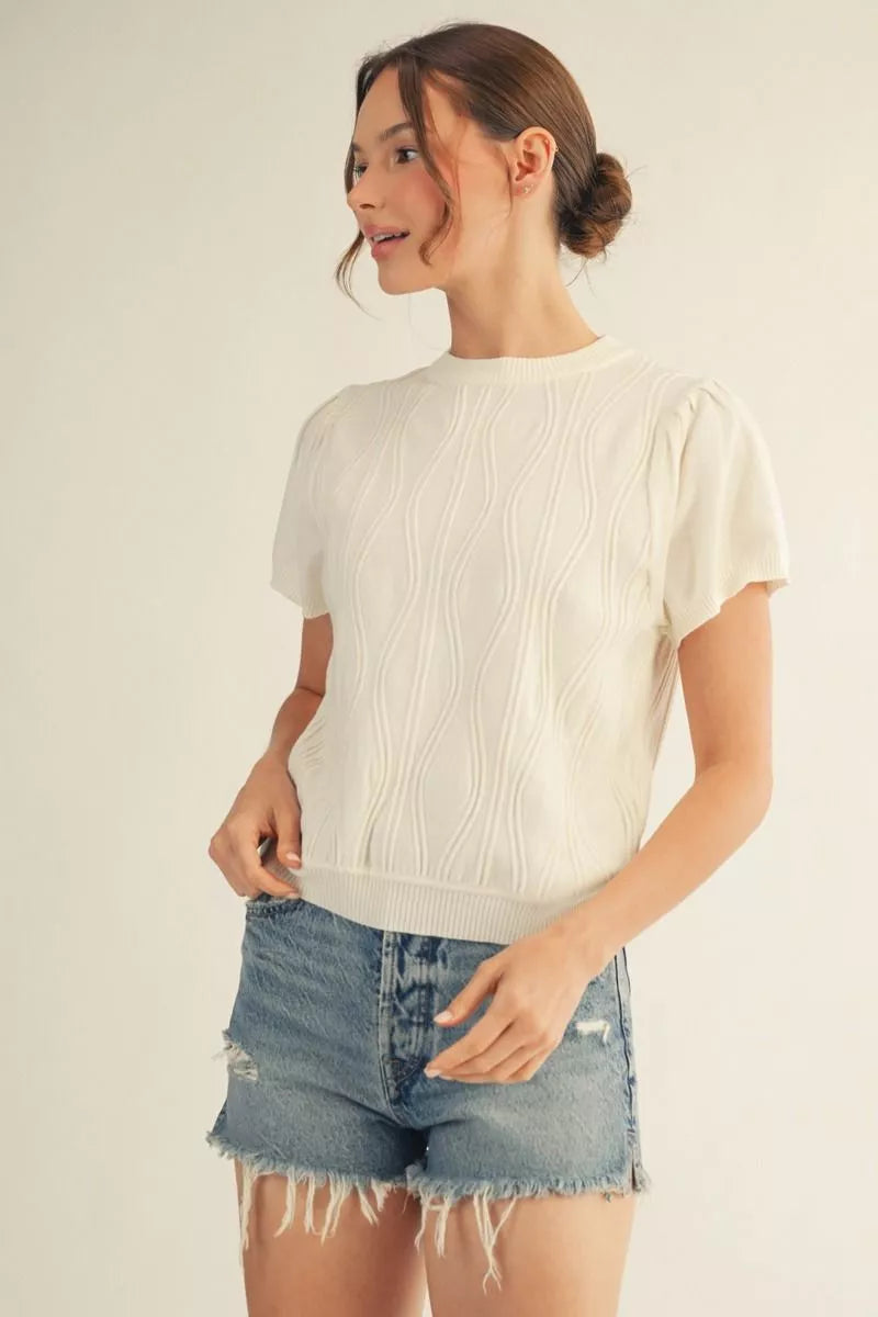 Timeless Vintage Sweater-Fashion Tops-Podos Boutique, a Women's Fashion Boutique Located in Calera, AL