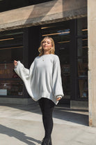 Round Neck Sweater-Sweaters-Podos Boutique, a Women's Fashion Boutique Located in Calera, AL