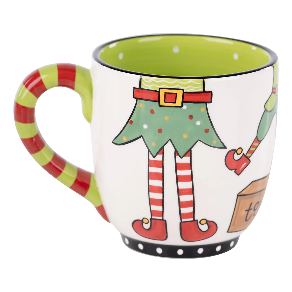 Christmas Mug-Drinkware-Podos Boutique, a Women's Fashion Boutique Located in Calera, AL