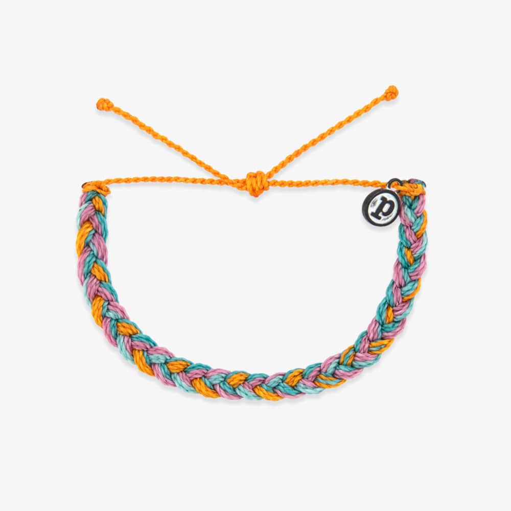 PV Thick Braid Bracelet-Bracelets-Podos Boutique, a Women's Fashion Boutique Located in Calera, AL