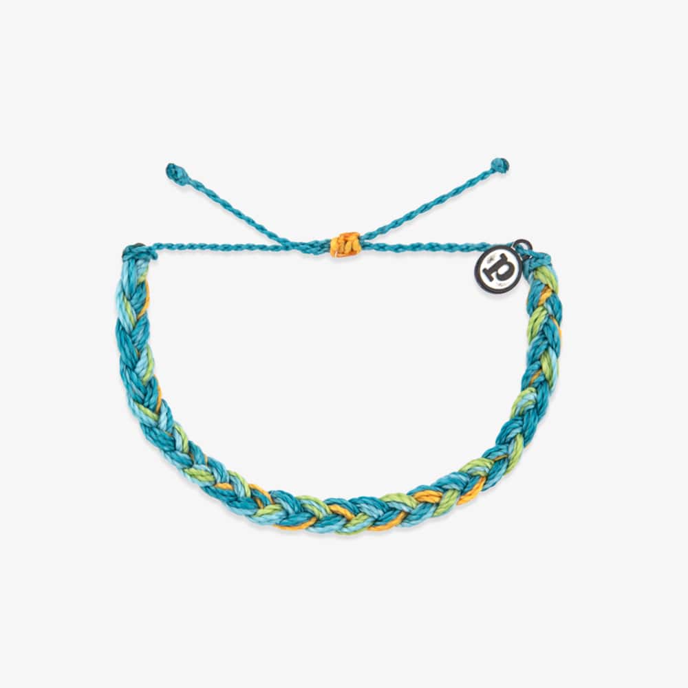 PV Thick Braid Bracelet-Bracelets-Podos Boutique, a Women's Fashion Boutique Located in Calera, AL