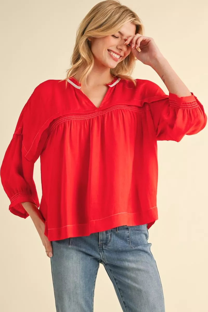 Classic Staple Top-Fashion Tops-Podos Boutique, a Women's Fashion Boutique Located in Calera, AL
