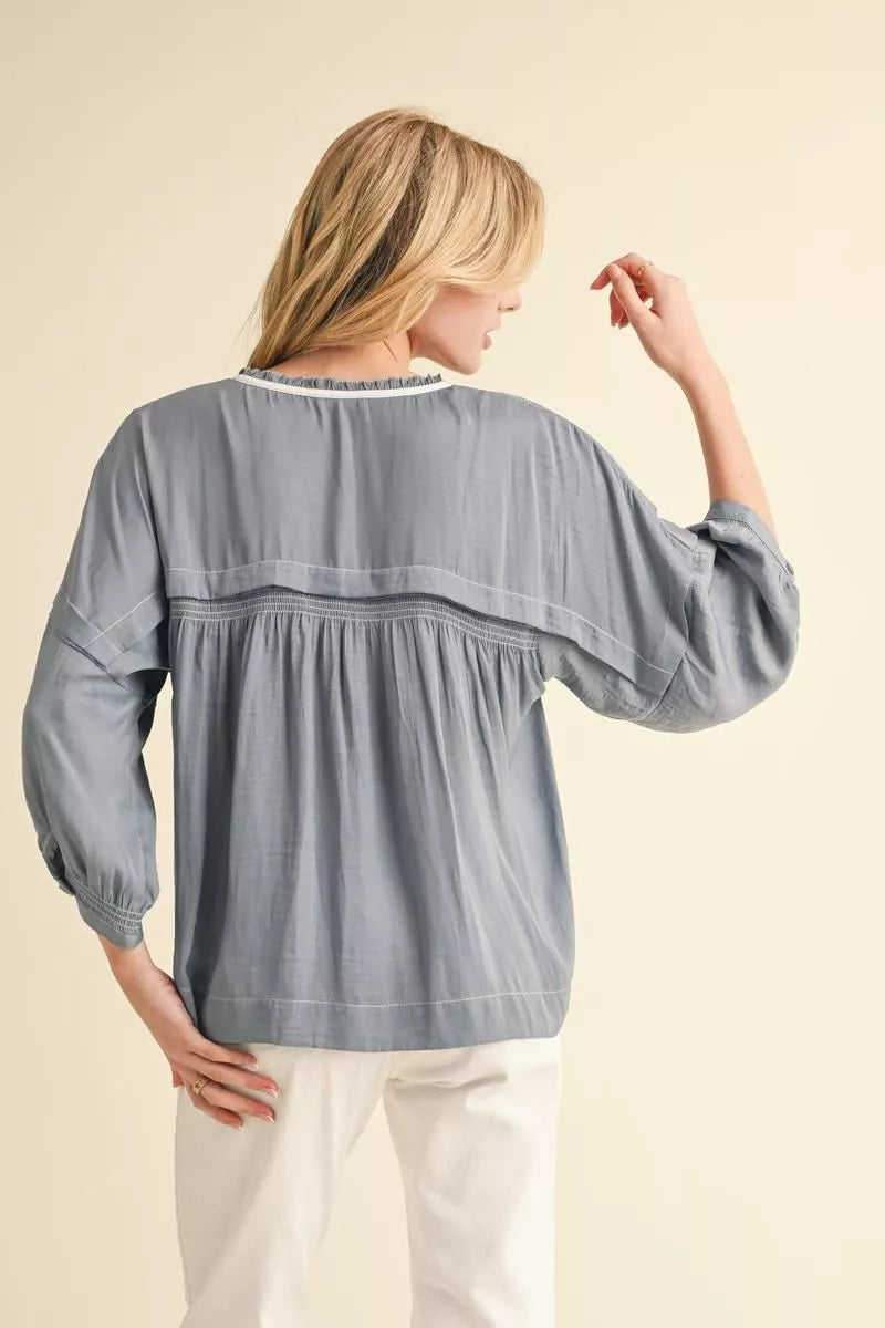 Classic Staple Top-Fashion Tops-Podos Boutique, a Women's Fashion Boutique Located in Calera, AL