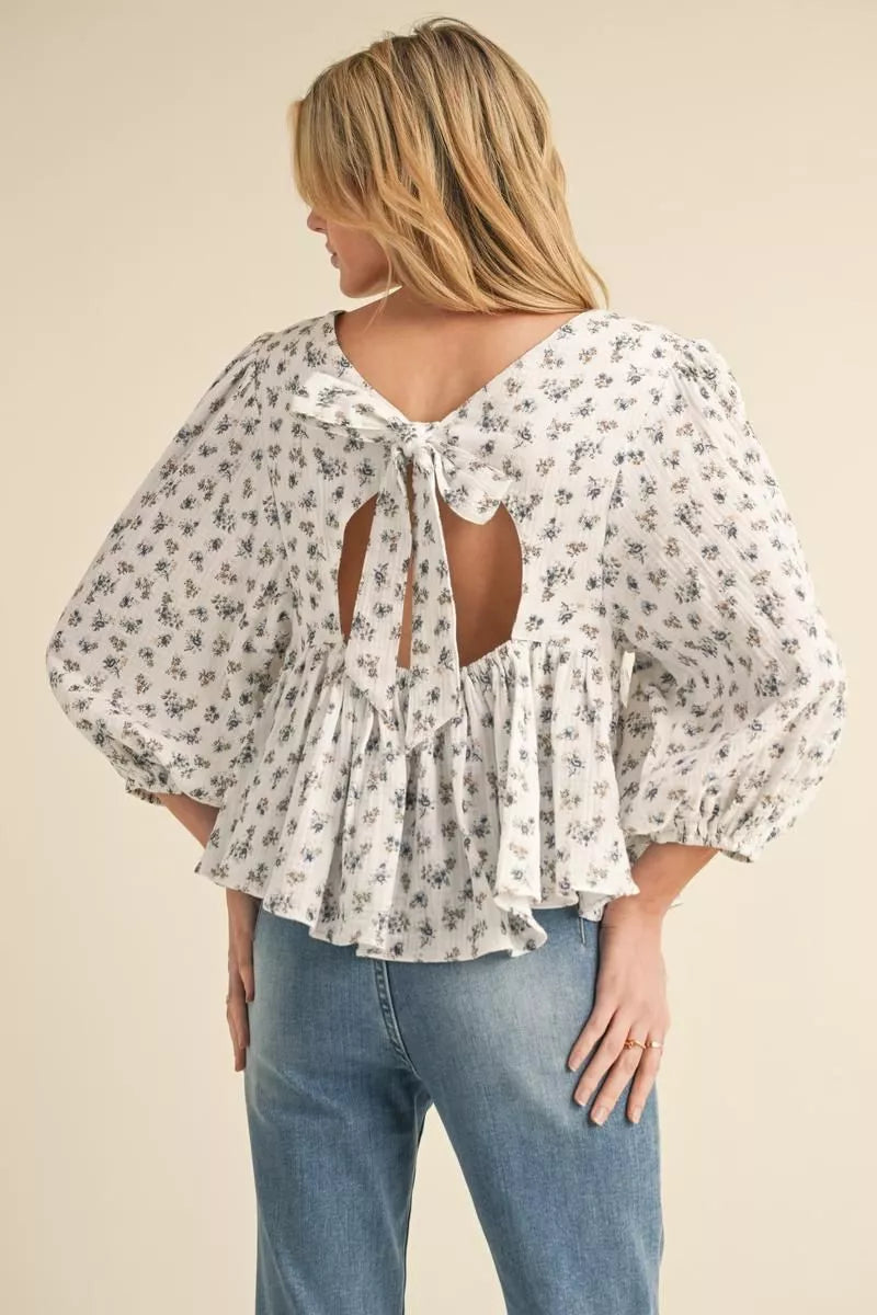 Simpler Times Top-Fashion Tops-Podos Boutique, a Women's Fashion Boutique Located in Calera, AL