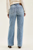 Judy Blue Wide Leg Trouser-Jeans-Podos Boutique, a Women's Fashion Boutique Located in Calera, AL