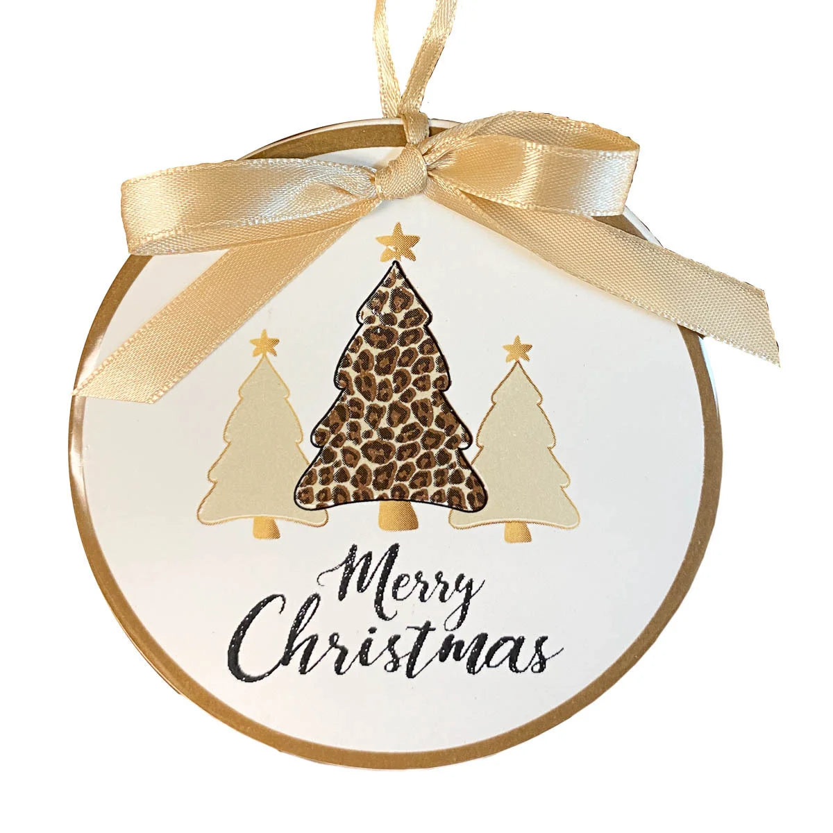 Leopard Christmas Tree Ornament-Podos Boutique, a Women's Fashion Boutique Located in Calera, AL