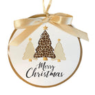 Leopard Christmas Tree Ornament-Podos Boutique, a Women's Fashion Boutique Located in Calera, AL