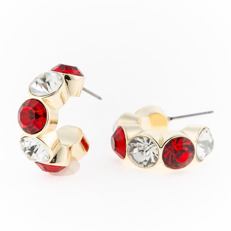 MM Game Day Earrings-Accessories-Podos Boutique, a Women's Fashion Boutique Located in Calera, AL