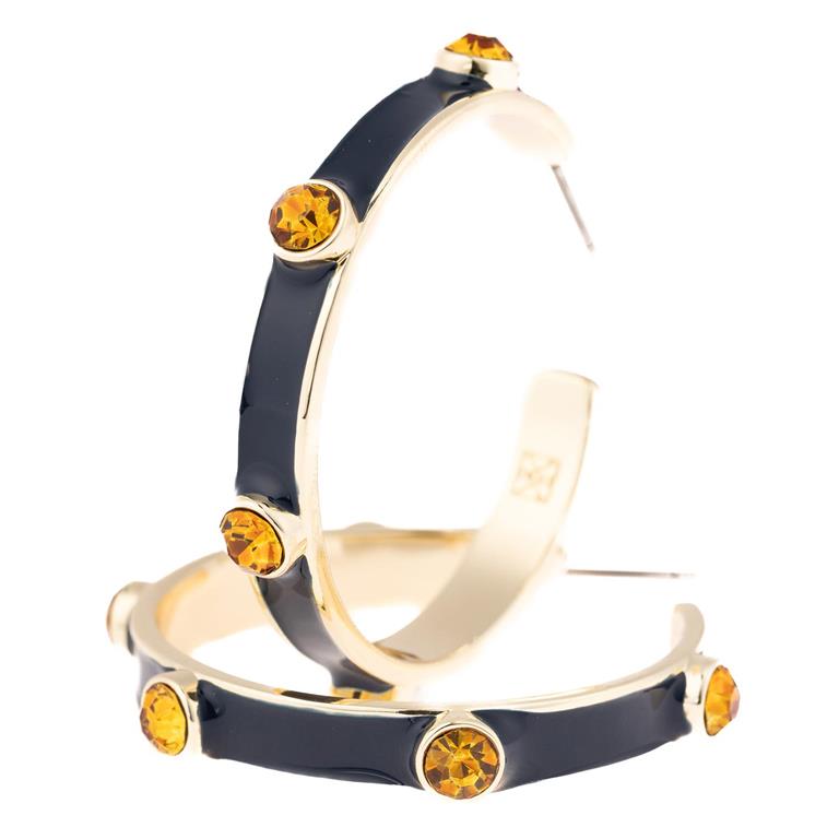 MM Game Day Earrings-Accessories-Podos Boutique, a Women's Fashion Boutique Located in Calera, AL