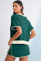 Evergreen Skort Set-Sets-Podos Boutique, a Women's Fashion Boutique Located in Calera, AL