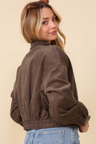 Free Spirit Corduroy Jacket-Jackets-Podos Boutique, a Women's Fashion Boutique Located in Calera, AL