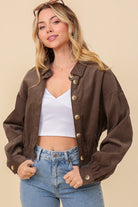 Free Spirit Corduroy Jacket-Jackets-Podos Boutique, a Women's Fashion Boutique Located in Calera, AL