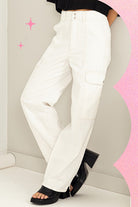 StyleClub HW Cargo Pants-Apparel & Accessories-Podos Boutique, a Women's Fashion Boutique Located in Calera, AL