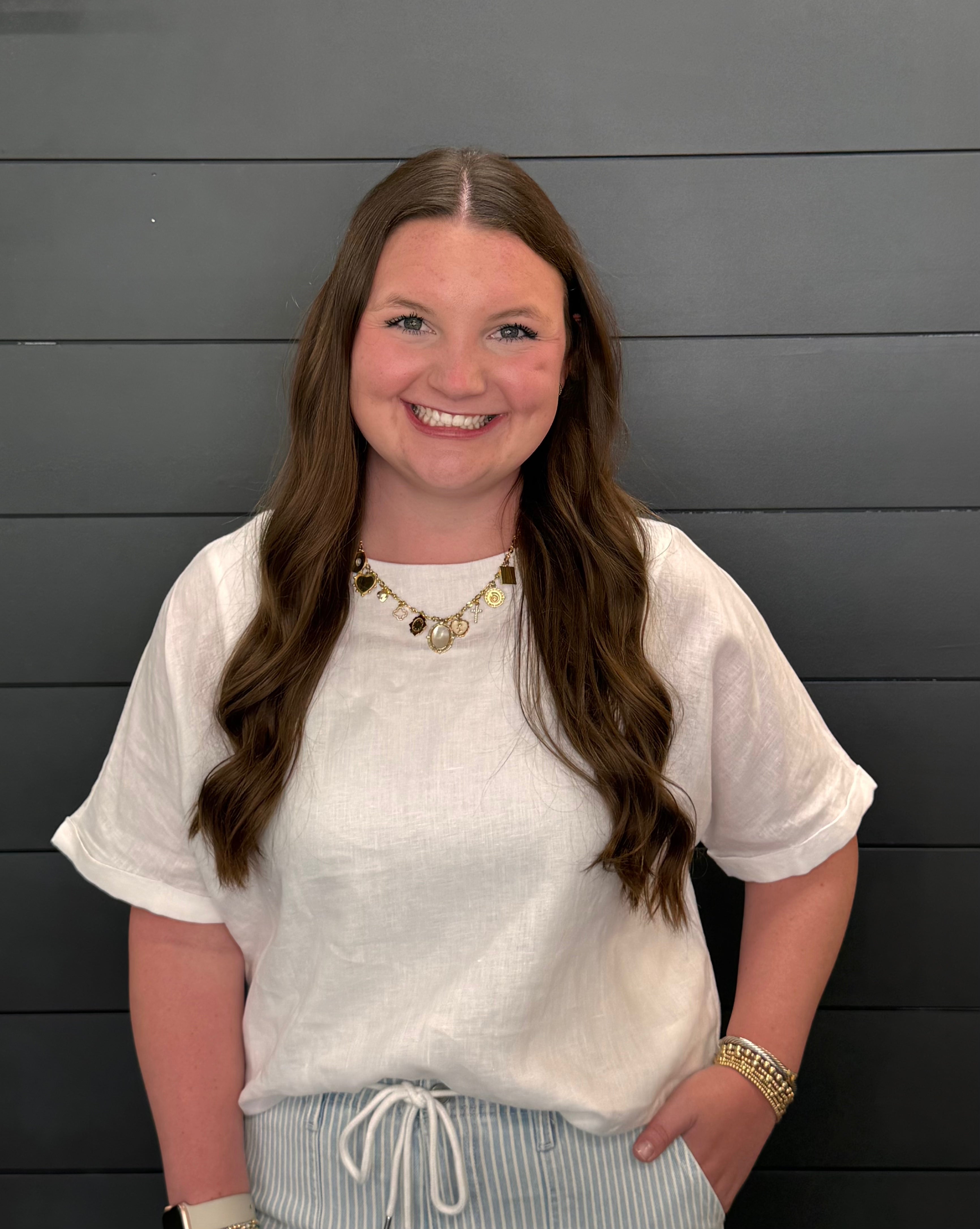 100% Round Neck Linen Top-Fashion Tops-Podos Boutique, a Women's Fashion Boutique Located in Calera, AL