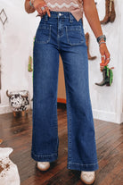 Sail Away HW Jeans-Podos Boutique, a Women's Fashion Boutique Located in Calera, AL