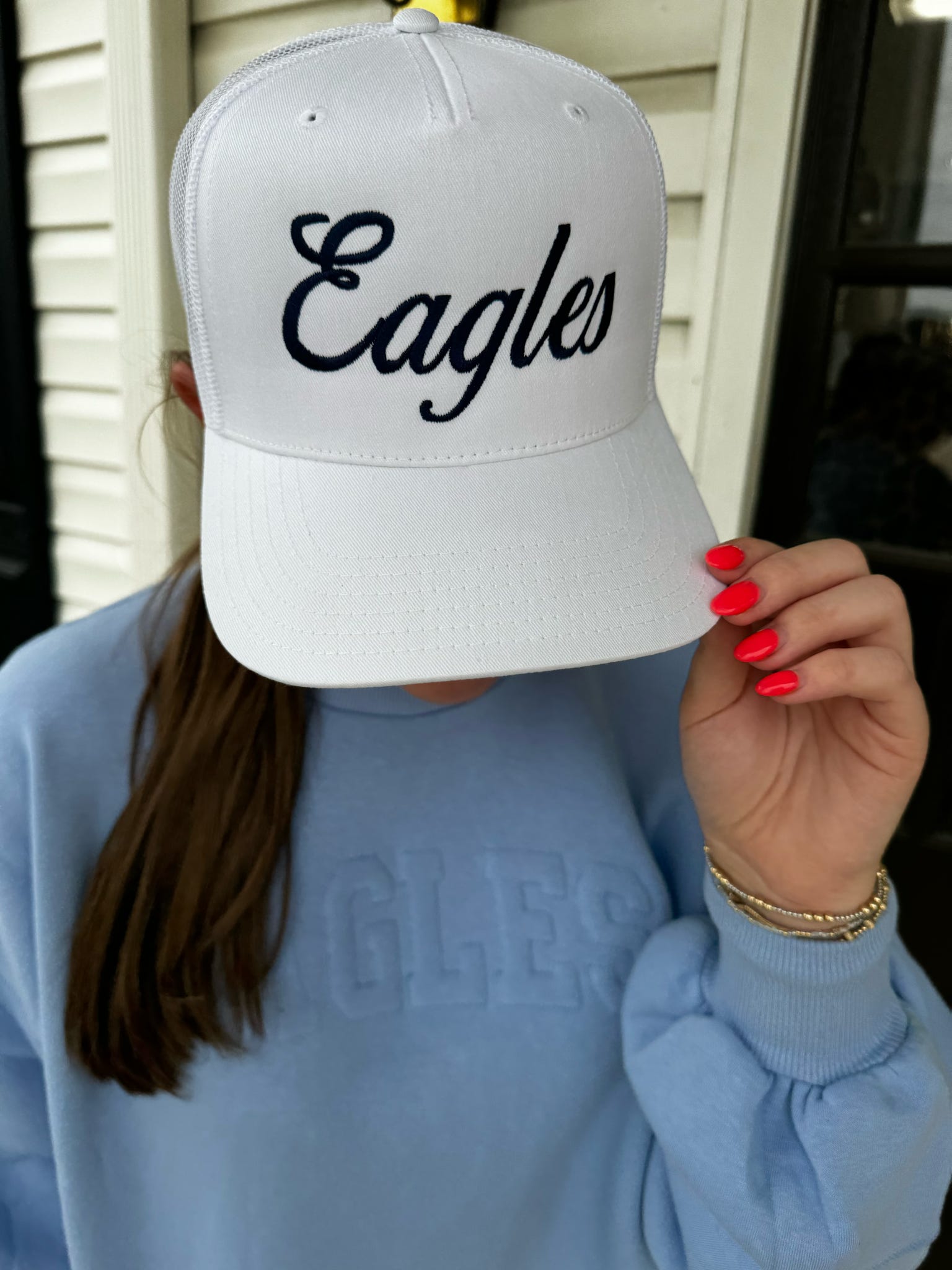 Podos Monogrammed Hats-Podos Boutique, a Women's Fashion Boutique Located in Calera, AL