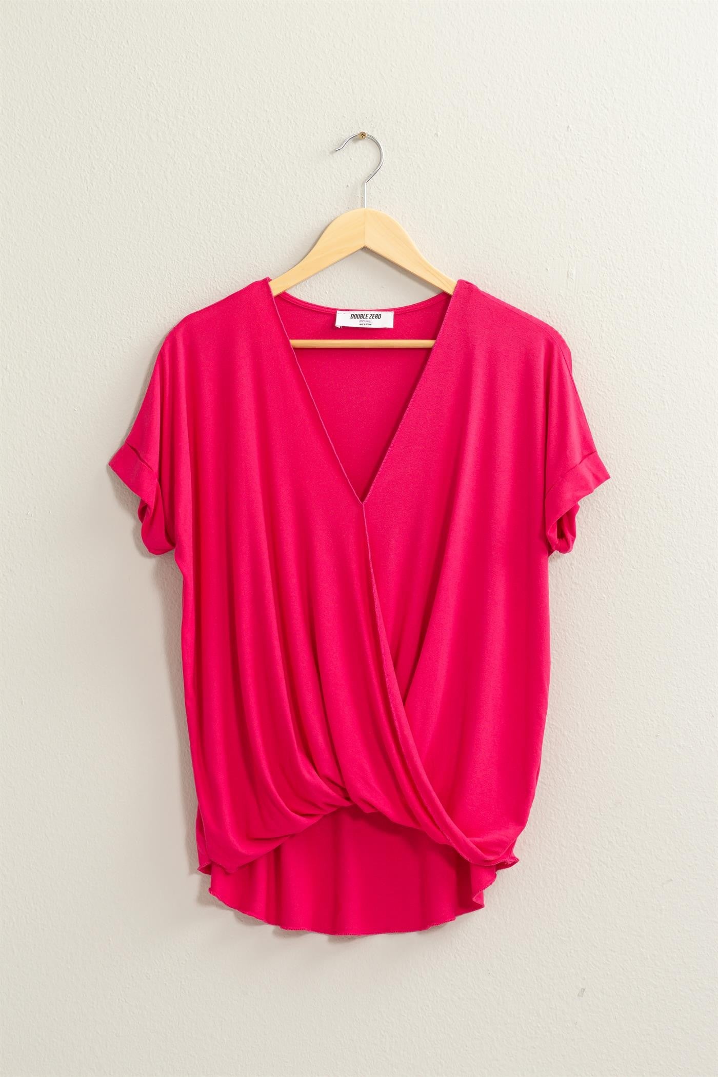 April Surplice Sleeveless Top April Surplice Sleeveless Top