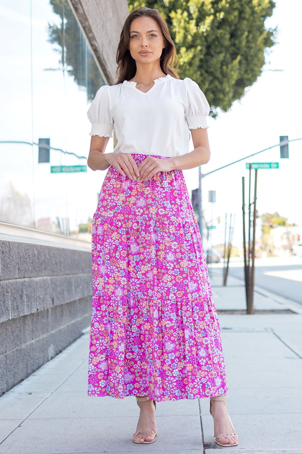 Dressed for the Occassion Skirt-Podos Boutique, a Women's Fashion Boutique Located in Calera, AL