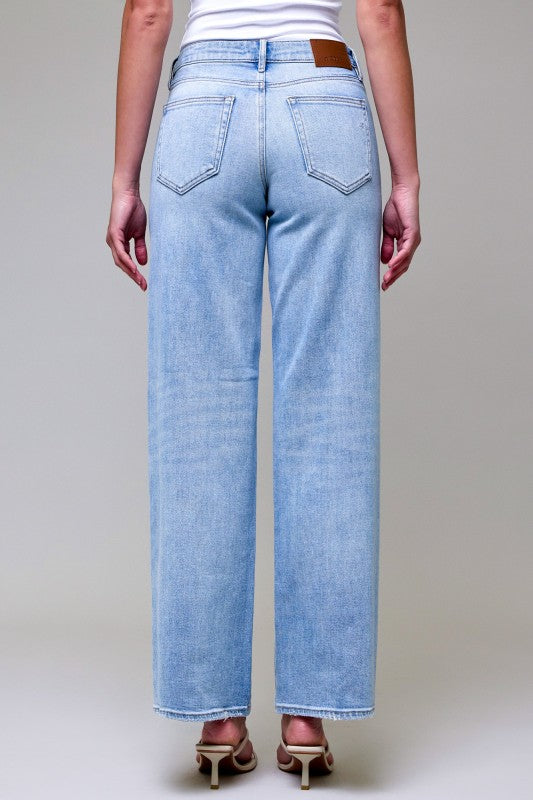 Hidden MR Dad Jeans-Jeans-Podos Boutique, a Women's Fashion Boutique Located in Calera, AL