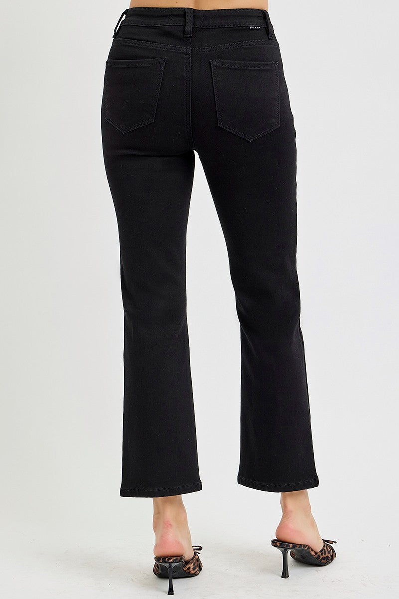 Risen HR Tummy Control Crop Jeans-Podos Boutique, a Women's Fashion Boutique Located in Calera, AL