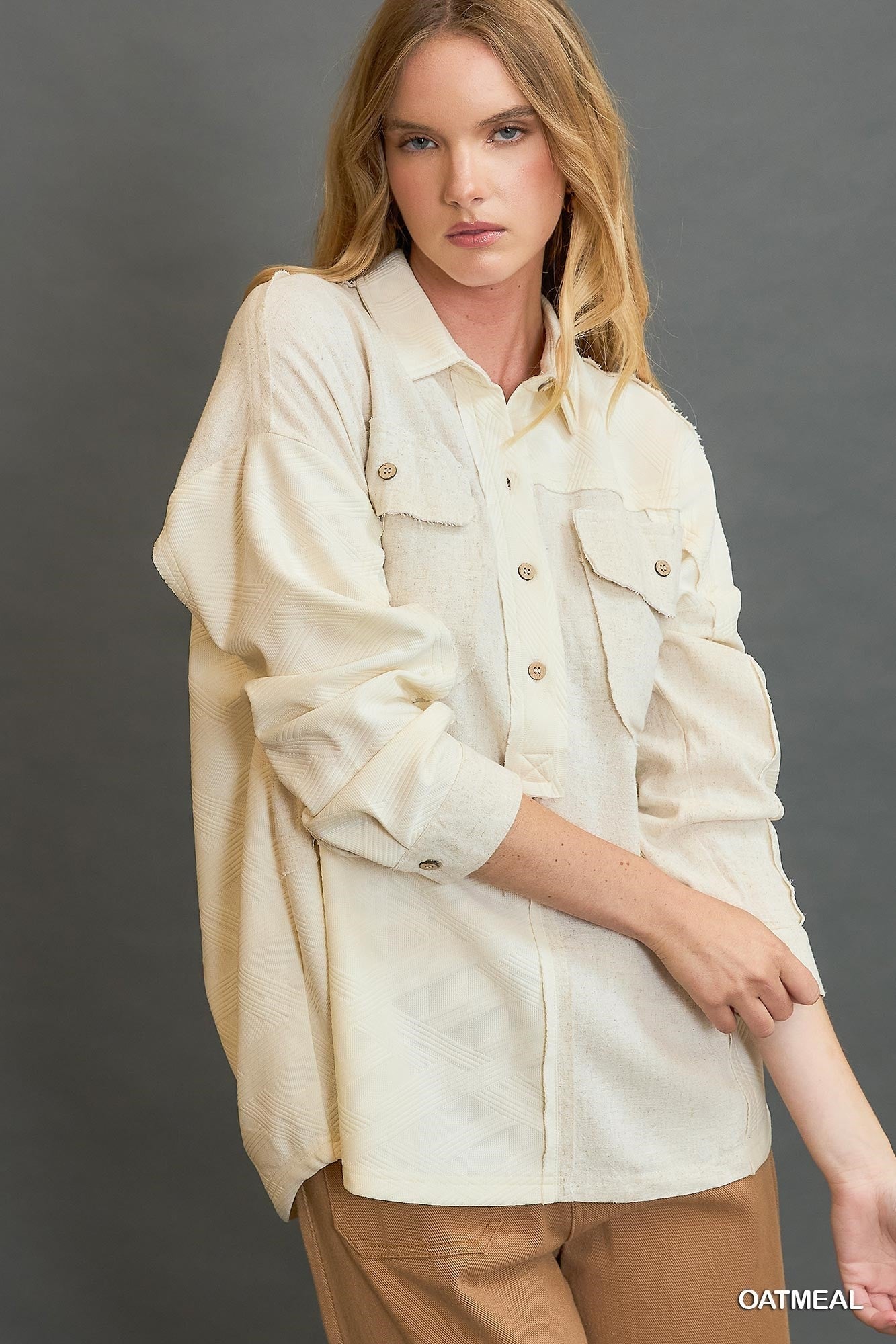 Pop-Over Top-Fashion Tops-Podos Boutique, a Women's Fashion Boutique Located in Calera, AL