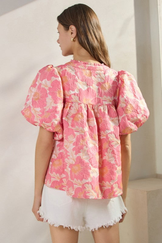 Oddi Babydoll Top-Fashion Tops-Podos Boutique, a Women's Fashion Boutique Located in Calera, AL